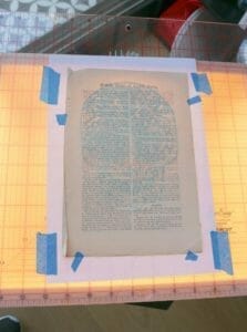 trace with a light box