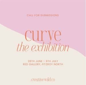 curve art exhibition by creative wild co.